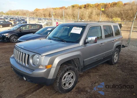 2016 Jeep Patriot Sport from USA, damaged, VIN 1C4NJRBB1GD646513